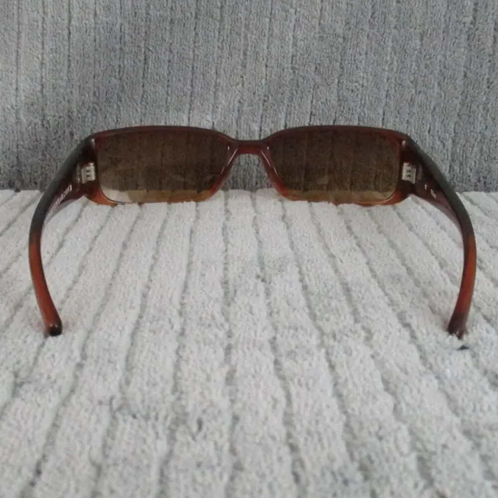 New Divine Eyewear Nice Brown Faded/Amber Gradient Sunglasses Women's NWT